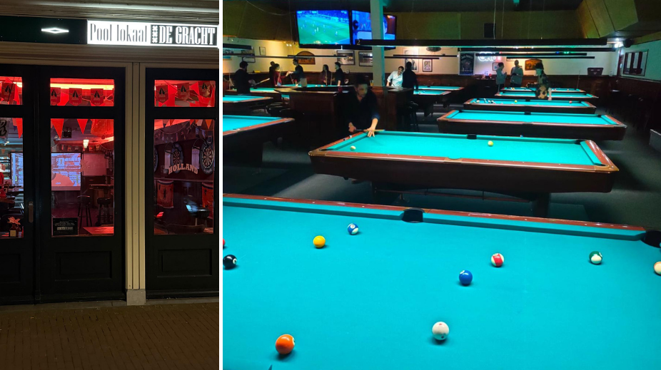 Poolbar de Gracht in Amsterdam combineert spel, horeca én technologie