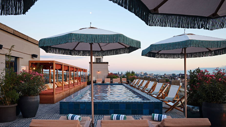 Soho House Amsterdam Dakterras