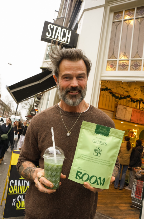 Arie Boosma voor Stach