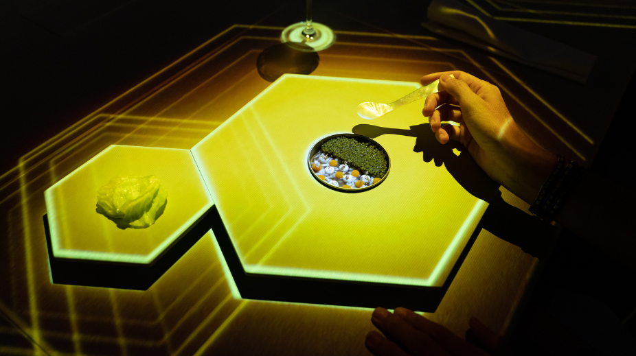 Sublimotion Las Vegas food