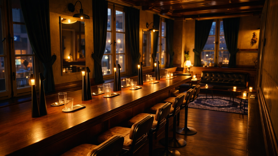 Taxman Cocktail Room interieur