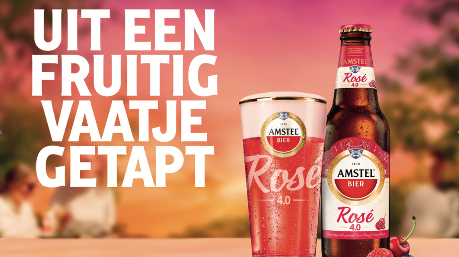 Uit-Een-Fruitig-Vaatje-Getapt-Amstel-Rose-Bier