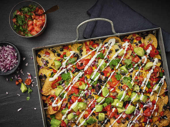 Vegetarian_Nacho_Plate_with_black _beans_bell_peppers