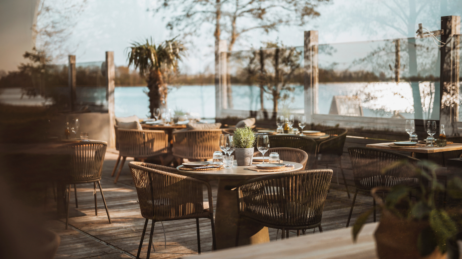 Wander Island terras