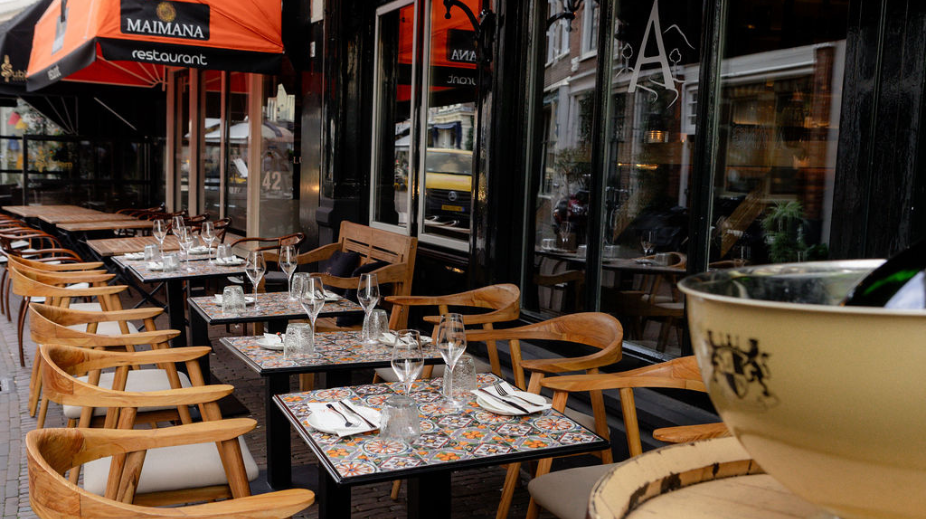 Aldea in Haarlem - terras