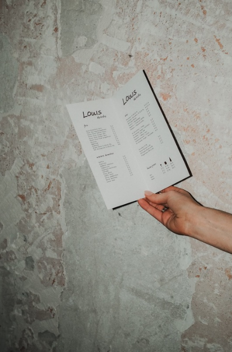 Bistrobar Louis in Groningen - Menu