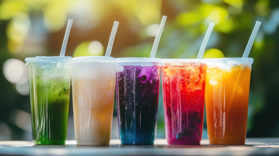 Kleurrijke drankjes