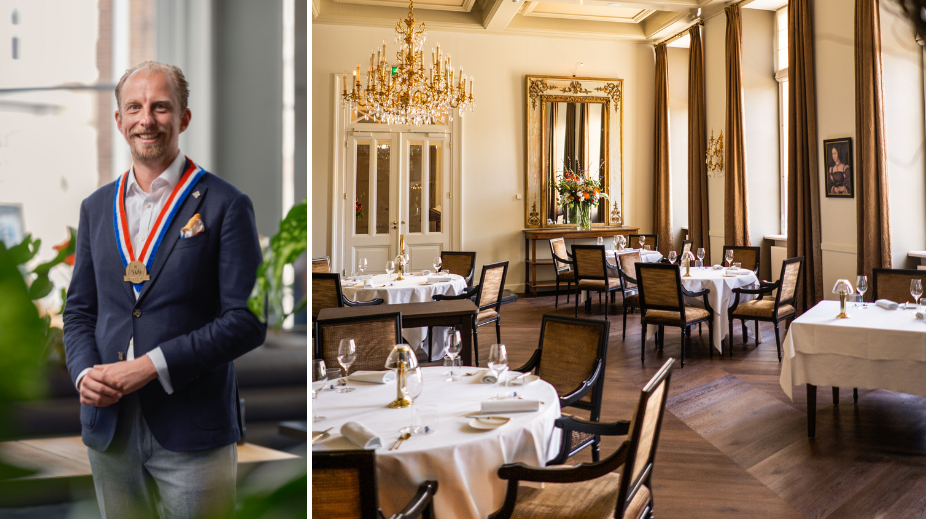 Marco Westra nieuwe Maître van Restaurant Karel 5* in Utrecht