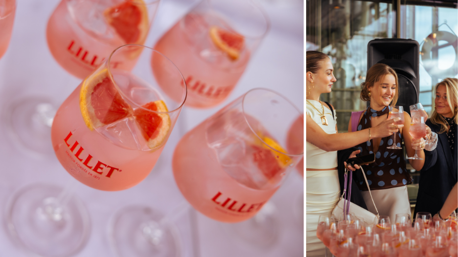 LILLET ROSÉ SPRITZ