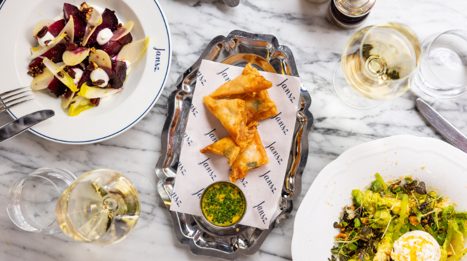 Gerechten restaurant Jansz