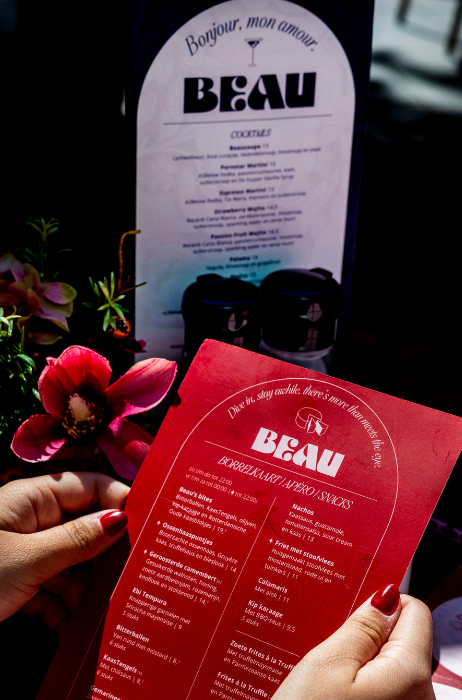 Restobar Beau kaart