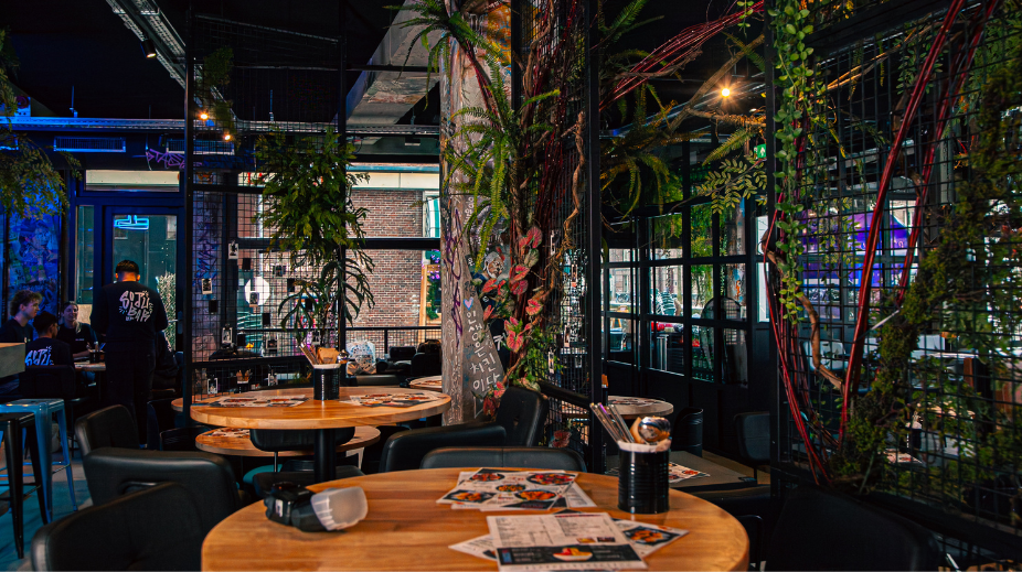 Sojubar fried chicken - interieur