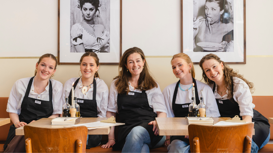 Spaghetteria in Hilversum - team